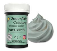 Sugarflair Spectral Eucalyptus Food Colouring Paste 25g - Concentrated Paste Food Dye for Cake Decorating, Fondant, Buttercream, Cake Batter and More - Vegan, Kosher, Bake-Stable