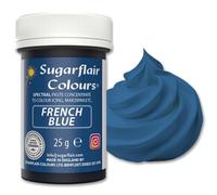 Sugarflair Spectral French Blue Food Colouring Paste 25g - Concentrated Paste Food Dye for Cake Decorating, Fondant, Buttercream, Cake Batter and More - Vegan, Kosher, Bake-Stable