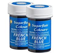 Sugarflair Spectral French Blue Food Colouring Paste, Highly Concentrated Food Colouring for Buttercream, Sugar Paste, Royal Icing, Cake Decorations and More! Vibrant Colour Food Dye - 25g