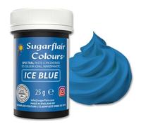 Sugarflair Spectral Ice Blue Food Colouring Paste 25g - Concentrated Paste Food Dye for Cake Decorating, Fondant, Buttercream, Cake Batter and More - Vegan, Kosher, Bake-Stable