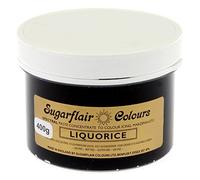 Sugarflair Spectral Liquorice Black Food Colouring Paste, Highly Concentrated Food Colouring for Buttercream, Sugar Paste, Royal Icing, Cake Mixes and More! Vibrant Colour Food Dye - 400g