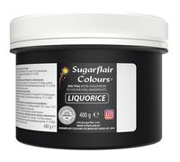 Sugarflair Spectral Liquorice Black Food Colouring Paste, Highly Concentrated Food Colouring for Buttercream, Sugar Paste, Royal Icing, Cake Mixes and More! Vibrant Colour Food Dye - 400g