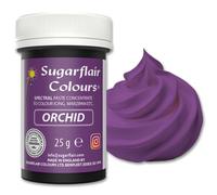 Sugarflair Spectral Orchid Food Colouring Paste 25g - Concentrated Paste Food Dye for Cake Decorating, Fondant, Buttercream, Cake Batter and More - Vegan, Kosher, Bake-Stable