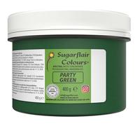 Sugarflair Spectral Party Green Food Colouring Paste, Highly Concentrated Food Colouring for Buttercream, Sugar Paste, Royal Icing, Cake Mixes and More! Vibrant Colour Food Dye - 400g