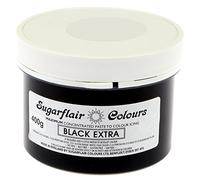 Sugarflair Spectral Paste Food Colouring - Black Extra 400g Bulk Pack