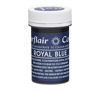 Sugarflair Spectral Paste, Royal Blue Food Colouring, Highly Concentrated for Use with Sugar Pastes, Buttercream, Royal Icing or Cake Mix, Vibrant Colour Dye - 25g