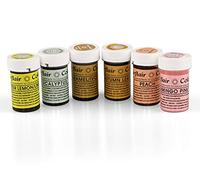Sugarflair Spectral Pastel Colours Paste Food Colouring Set 6x 25 Gram
