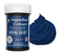 Sugarflair Spectral Royal Blue Food Colouring Paste 25g - Concentrated Paste Food Dye for Cake Decorating, Fondant, Buttercream, Cake Batter and More - Vegan, Kosher, Bake-Stable