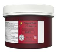Sugarflair Spectral Ruby Food Colouring Paste, Highly Concentrated Food Colouring for Buttercream, Sugar Paste, Royal Icing, Cake Mixes and More! Vibrant Colour Food Dye - 400g