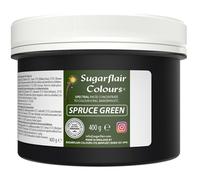 Sugarflair Spectral Spruce Green Food Colouring Paste, Highly Concentrated Food Colouring for Buttercream, Sugar Paste, Royal Icing, Cake Mixes and More! Vibrant Colour Food Dye - 400g