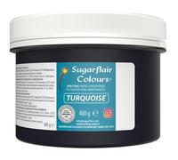 Sugarflair Spectral Turquoise Food Colouring Paste, Highly Concentrated Food Colouring for Buttercream, Sugar Paste, Royal Icing, Cake Mixes and More! Vibrant Colour Food Dye - 400g