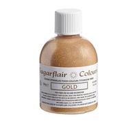 Sugarflair Sugar Sprinkles Gold, Sugar Sprinkles Decorations for Cakes, Cakes, Cupcakes, Cupcakes, Cupcakes and Cookies - 100g