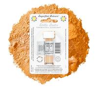 Sugarflair Sunburst Gold Edible Lustre Dust, Add a Lustrous Shine to Cakes or Decorations. Brush On or Add Rejuvenator to Create Eye-Catching Edible Paint, Gives Shine to Your Bakes - 2g