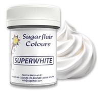 Sugarflair Edible Confectioners Superwhite Icing Whitener - 20g