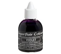 Sugarflair Violet Edible Airbrush Colour - Edible Food Colouring Airbrush Paint for Cakes, Cupcakes, Icing and Cake Decorations - 60ml