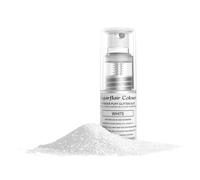 Sugarflair White Edible Glitter Dust Spray (Non-Aerosol) - Add a Shimmering Lustre Sparkle to Cakes, Cupcakes, Chocolate, Desserts, Ice Cream, Drinks, Cocktails and more - 10g