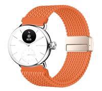 SUGARJAR 18/20mm Braided Strap Compatible with Withings ScanWatch 2 (38mm/42mm), Elastic Nylon Magnetic Closure Band for ScanWatch Light/Nova Brilliant/ScanWatch Nova Unisex