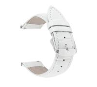 SUGARJAR 18/20mm Smooth Leather Strap Compatible with Withings ScanWatch 2 (38mm/42mm), Retro Handmade Cowhide Band for ScanWatch Light/Nova Brilliant/ScanWatch Nova, Unisex