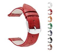 SUGARJAR 18/20mm Smooth Leather Strap Compatible with Withings ScanWatch 2 (38mm/42mm), Retro Handmade Cowhide Band for ScanWatch Light/Nova Brilliant/ScanWatch Nova, Unisex