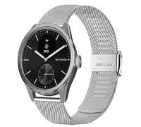 SUGARJAR 18MM Metal Strap Compatible with Withings ScanWatch 38mm/ScanWatch 2 38mm/ScanWatch Light/Steel HR 36mm/Withings Move/Move ECG/Steel