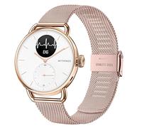 SUGARJAR 18MM Metal Strap Compatible with Withings ScanWatch 38mm/ScanWatch 2 38mm/ScanWatch Light/Steel HR 36mm/Withings Move/Move ECG/Steel