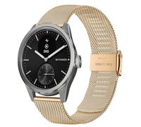 SUGARJAR 20MM Metal Strap Compatible with Withings ScanWatch 2 42mm/ScanWatch Horizon/ScanWatch 42mm/Steel HR 40mm/Steel HR Sport
