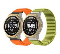 SUGARJAR 20mm Nylon Band Compatible with Amazfit T-Rex 3 Pro 44mm/Active 2 44mm/Active 2 Square/GTR Mini, 22mm Soft Sports for Amazfit T-Rex 3 Pro 48mm/Bip 5/Balance 2/Active Max Women Men