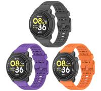 SUGARJAR 22mm Silikon Strap For COROS PACE 3 /APEX PRO/2 PRO/APEX 46mm For Women and Men