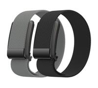 SUGARJAR 2Pcs Nylon Straps Compatible with WHOOP 4.0, Sport Replacement Band for Women and Men