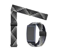 SUGARJAR Braided Band Compatible with Amazfit Helio, 22mm Elastic Nylon Strap with Magnetic Closure for Arm/Ankle - Sports Strap for Amazfit Helio Bicep Band Men & Women