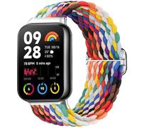 SUGARJAR Braided Strap For Xiaomi Smart Band 9 Pro/Mi Band 8 Pro/Redmi Watch 4, Elastic Sports Replacement Straps for Women and Men