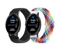 SUGARJAR Braided Straps Compatible with Garmin Vivoactive 5/Vivoactive 3/Luxe 42mm/HR,20mm Nylon Band for Garmin Venu/Venu 2Plus,Venu SQ/SQ2/SQ2 Music,Forerunner 55/245/245 Music/645