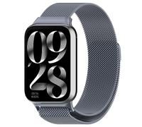 SUGARJAR Metal Strap for Xiaomi Smart Band 9 Pro/Mi Band 8 Pro/Redmi Watch 4, Magnetic Mesh Stainless Steel Watch Band, 5.5"-8.5" (140MM-215MM), Unisex