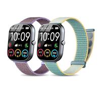 SUGARJAR Nylon Strap Compatible with uaue T60/T50S,22mm Straps for Nerunsa P66D,Donerton T50S,T50H,Popglory P66,Jugeman P99/Y66,RUIMEN H1/D1,TOOBUR IDW13/IDW16/IDW19/BW01,TUYOMA LW36