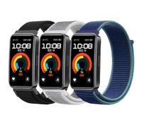 SUGARJAR Nylon Straps Compatible with Huawei Band 8/9/10, Sport Replacement Strap for Women Men
