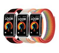SUGARJAR Nylon Straps Compatible with Huawei Band 8/9/10, Sport Replacement Strap for Women Men