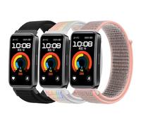 SUGARJAR Nylon Straps Compatible with Huawei Band 8/9/10, Sport Replacement Strap for Women Men