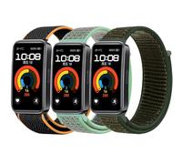 SUGARJAR Nylon Straps Compatible with Huawei Band 8/9/10, Sport Replacement Strap for Women Men