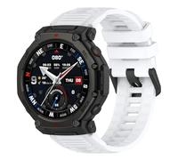 SUGARJAR Replacement Band Compatible with Amazfit T-Rex 3 Pro 48mm, 22mm Soft Silicone Sport Strap for Amazfit Bip 5/Balance 2/Active Max Men Women