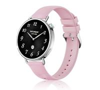 SUGARJAR Soft Silicone Strap Compatible with Xiaomi Watch S4 41mm - Waterproof Replacement Band with Stainless Steel Buckle, Sports Band for Men & Women