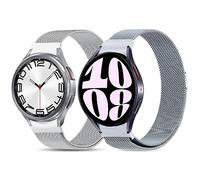 SUGARJAR Strap Compatible with Samsung Galaxy Watch 7/FE/6/5/4 40mm 44mm/Watch 6 Classic 43mm 47mm,Magnetic Metal Strap for Galaxy Watch 5 Pro 45mm/Watch 4 Classic 42mm 46mm