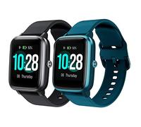 SUGARJAR Strap For ID205L,19mm Silicone Band for Veryfitpro,LETSCOM,Yamay fitness,Letsfit,LIFEBEE,GRV,Willful,Popglory,Blackview,TEMINICE,ID205S ID205G ID215G ID216 SW020 SW023 WF021 WF025 Uwatch3