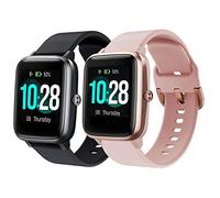 SUGARJAR Strap For ID205L,19mm Silicone Band for Veryfitpro,LETSCOM,Yamay fitness,Letsfit,LIFEBEE,GRV,Willful,Popglory,Blackview,TEMINICE,ID205S ID205G ID215G ID216 SW020 SW023 WF021 WF025 Uwatch3