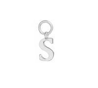 SUGARKITTEN LONDON Sterling Silver A-Z Letter Alphabet Initial DIY Charm Pendant 10 x 8mm (S)