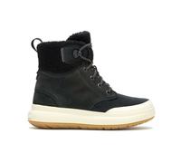 Sugarloaf Mid Lace Cozy Waterproof Faux Fur-Lined Winter Ankle Boots Black