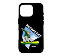 Sugarloaf Mountain Maine Snowboarding Snowboarder Kids Vacay Case for iPhone 16 Pro