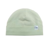 Sugarmelon Lightweight Jersey Beanie Hat for Newborn Baby Boys Girls Silky Satin Lined Hats Bonnet Toddler Infant Little Kids Beanies Caps (0-6M,Orig Seafoam)