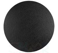 SugarShack | 10" Round Black Cake Drum | 13 MM Thickness | For Weddings, Parties, Celebrations and More | Pack of 1 |