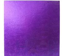 SugarShack | 10" Square Purple Cake Drum | 13 MM Thickness | For Weddings, Parties, Celebrations and More | Pack of 1 |