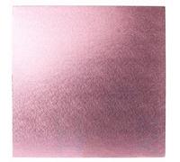 SugarShack | 14" Pale Pink Square Cake Drum | 13 MM Thickness | For Weddings, Parties, Celebrations and More | Pack of 1 |